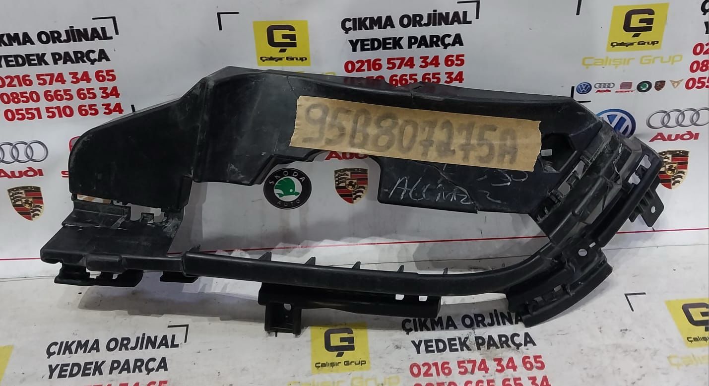 PORSCHE MACAN SOL ARKA TAMPON OEM IZGARASI 95B807275