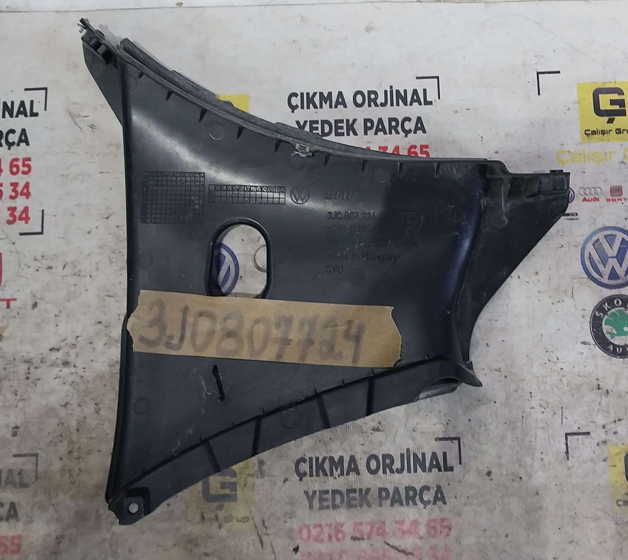 VOLKSWAGEN PASSAT 2025 ÖN TAMPON HAVALANDIRMA OEM 3J0807724