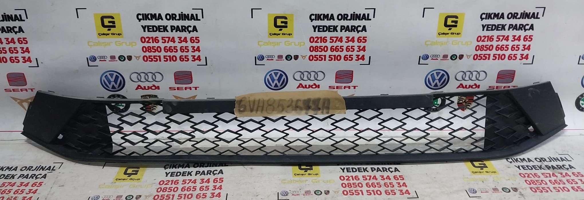 SKODA FABİA 23/25 ÖN TAMPON ORTA IZGARA OEM 6VA853677A