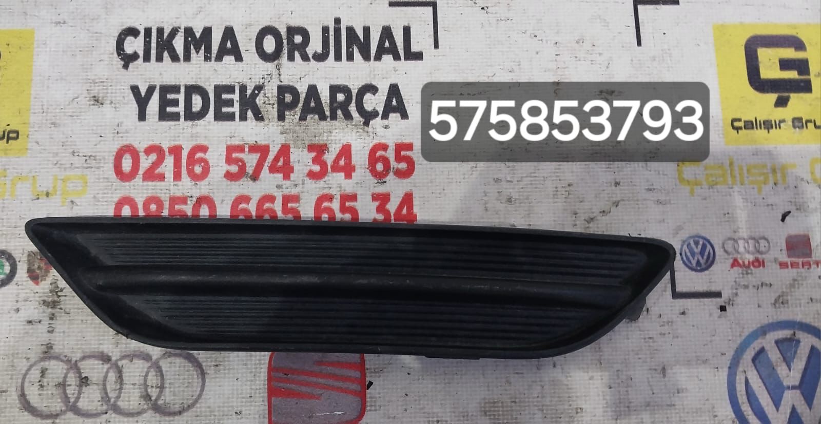 SEAT ATECA ÖN TAMPON ÇITASI OEM 575853793 ÇIKMA SÖKME YEDEK PARÇA