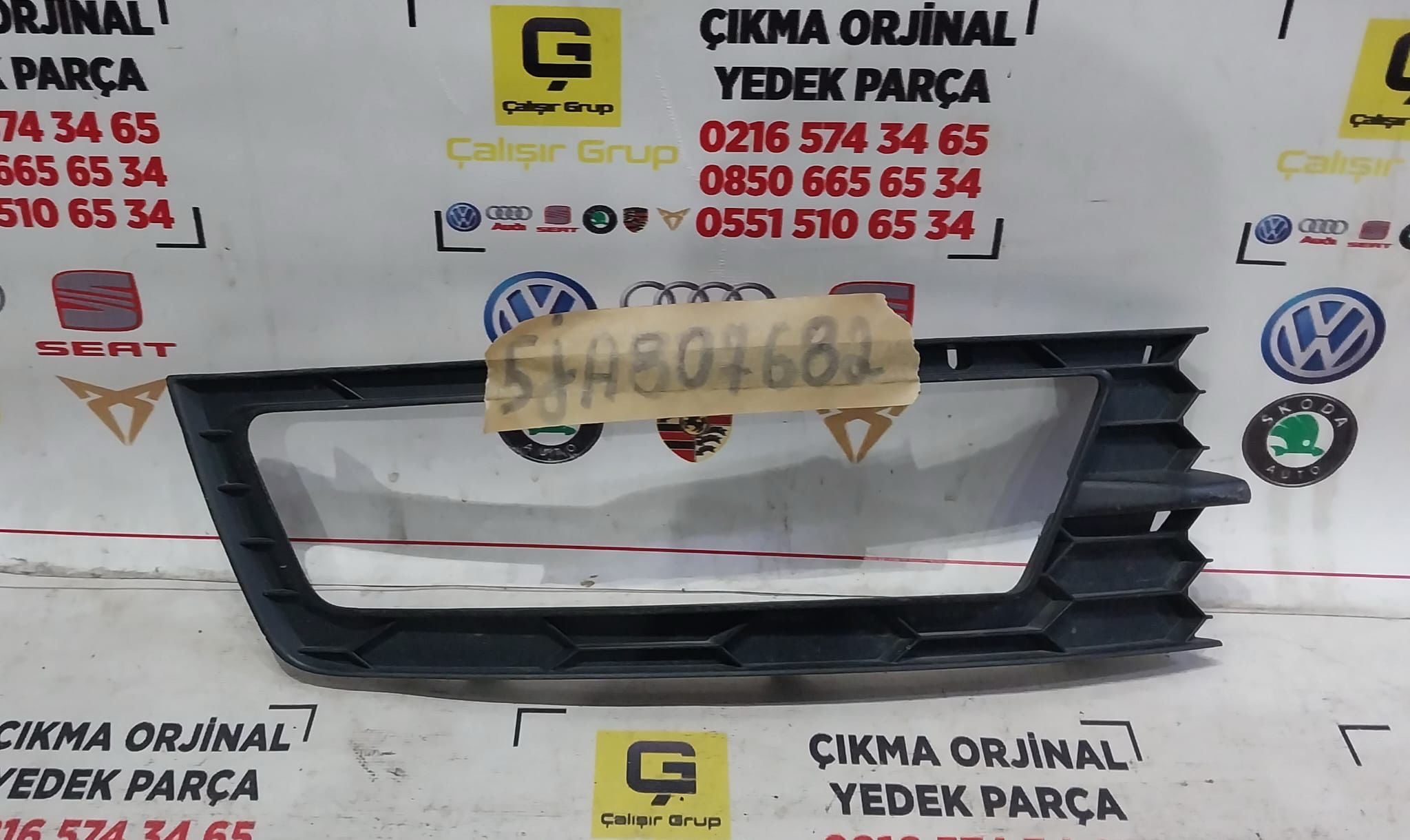 SKODA RAPİD SAĞ SİS KAPAĞI OEM 5JA807682 ÇIKMA SÖKME YEDEK PARÇA
