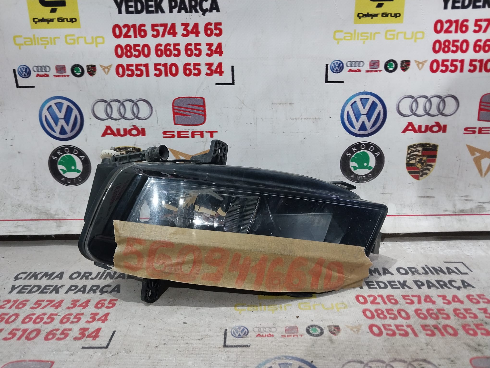 VOLKSWAGEN GOLF 2015-2017 SİS FARI SAĞ OEM 5G09416610