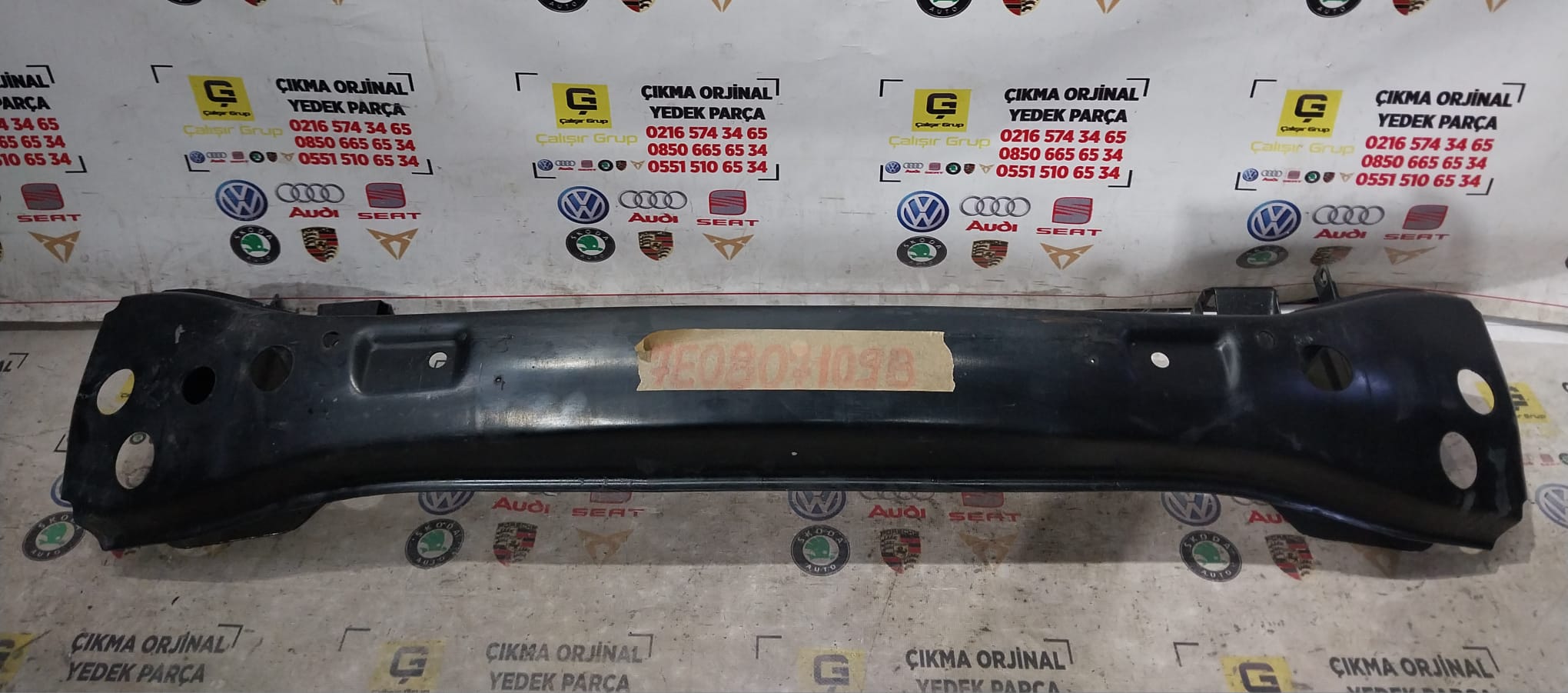 VOLKSWAGEN TRANSPORTER ÖN TAMPON DEMİRİ OEM 7E0807109