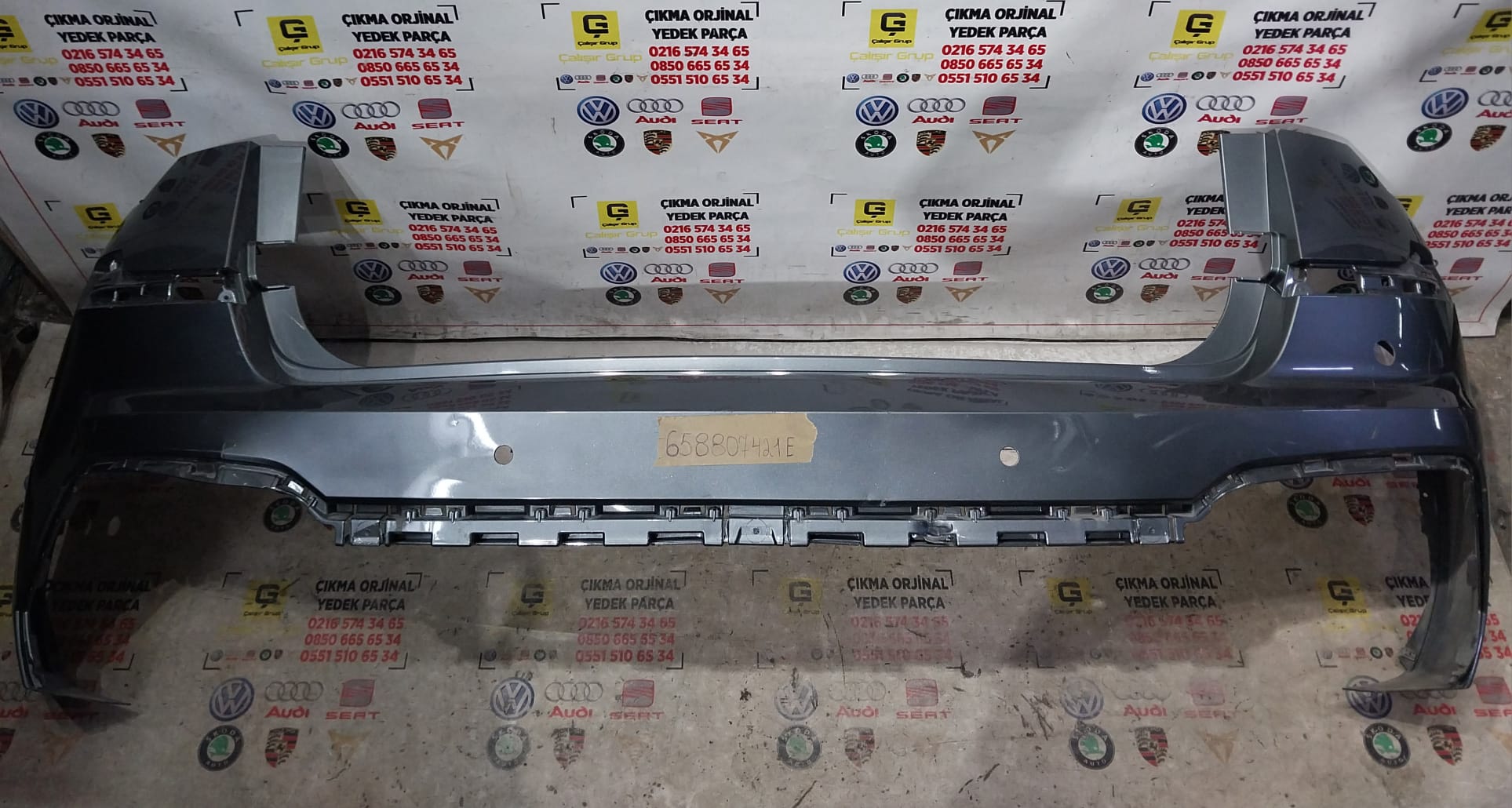 VOLKSWAGEN GOLF 7 ARKA TAMPON OEM 5G6807421
