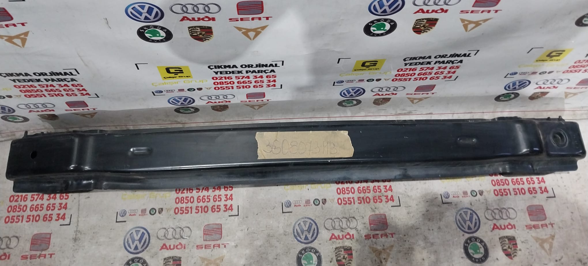 VOLKSWAGEN PASSAT 2016-2020 ARKA TAMPON DEMİRİ OEM 3G0807311B