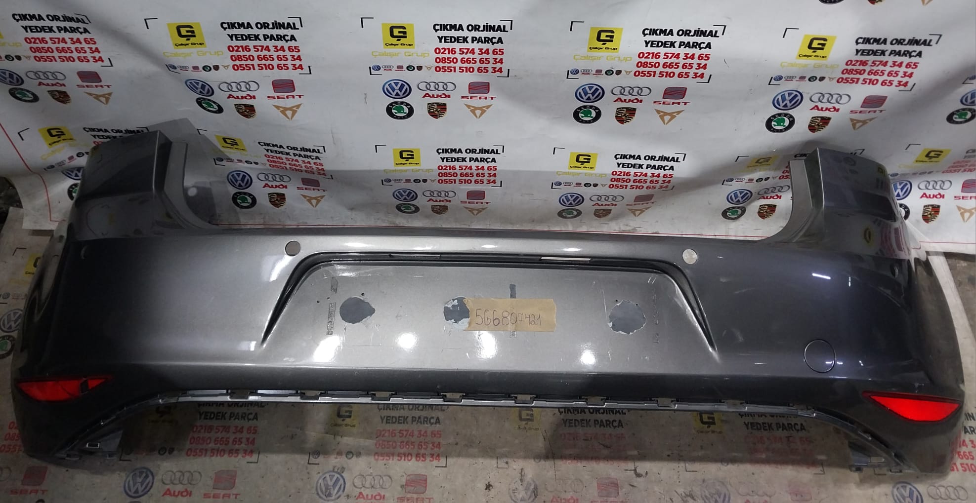 VOLKSWAGEN GOLF 2013-2016 ARKA TAMPON OEM 5G6807421