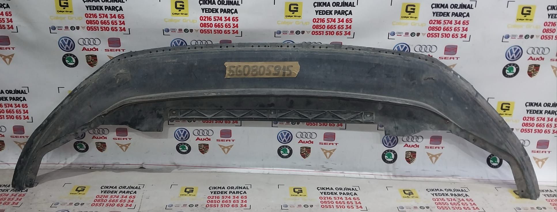 VOLKSWAGEN GOLF 7 ÖN TAMPON ALT SPOİLER KARLIK OEM 5G0805915