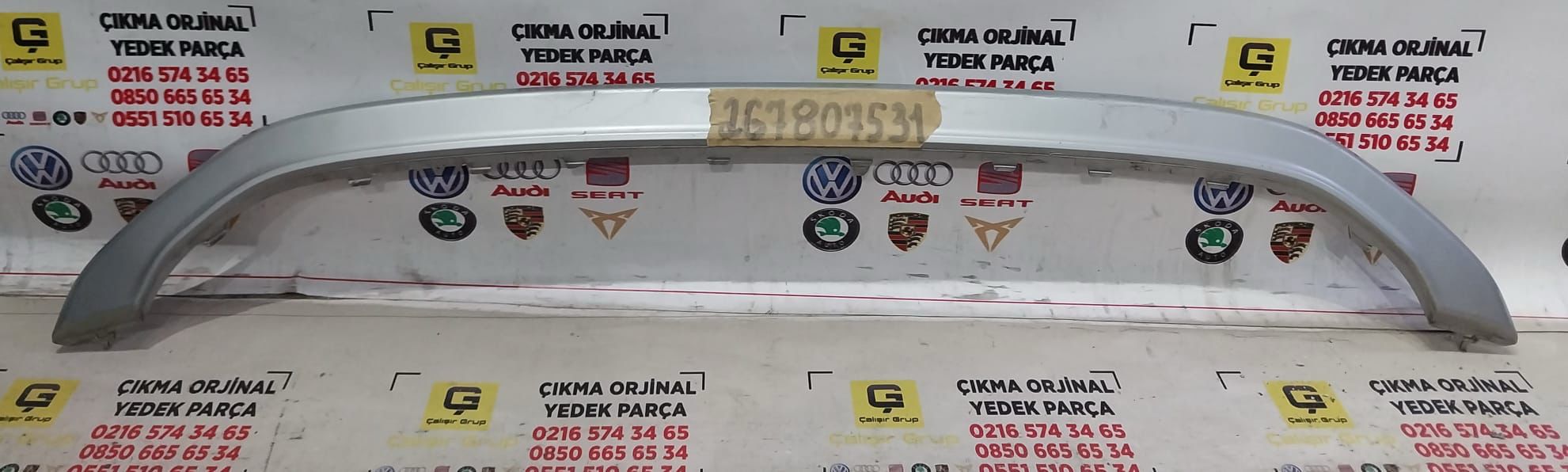 VOLKSWAGEN TAİGO ARKA TAMPON SPOİLER ÇITASI OEM 2G7807531