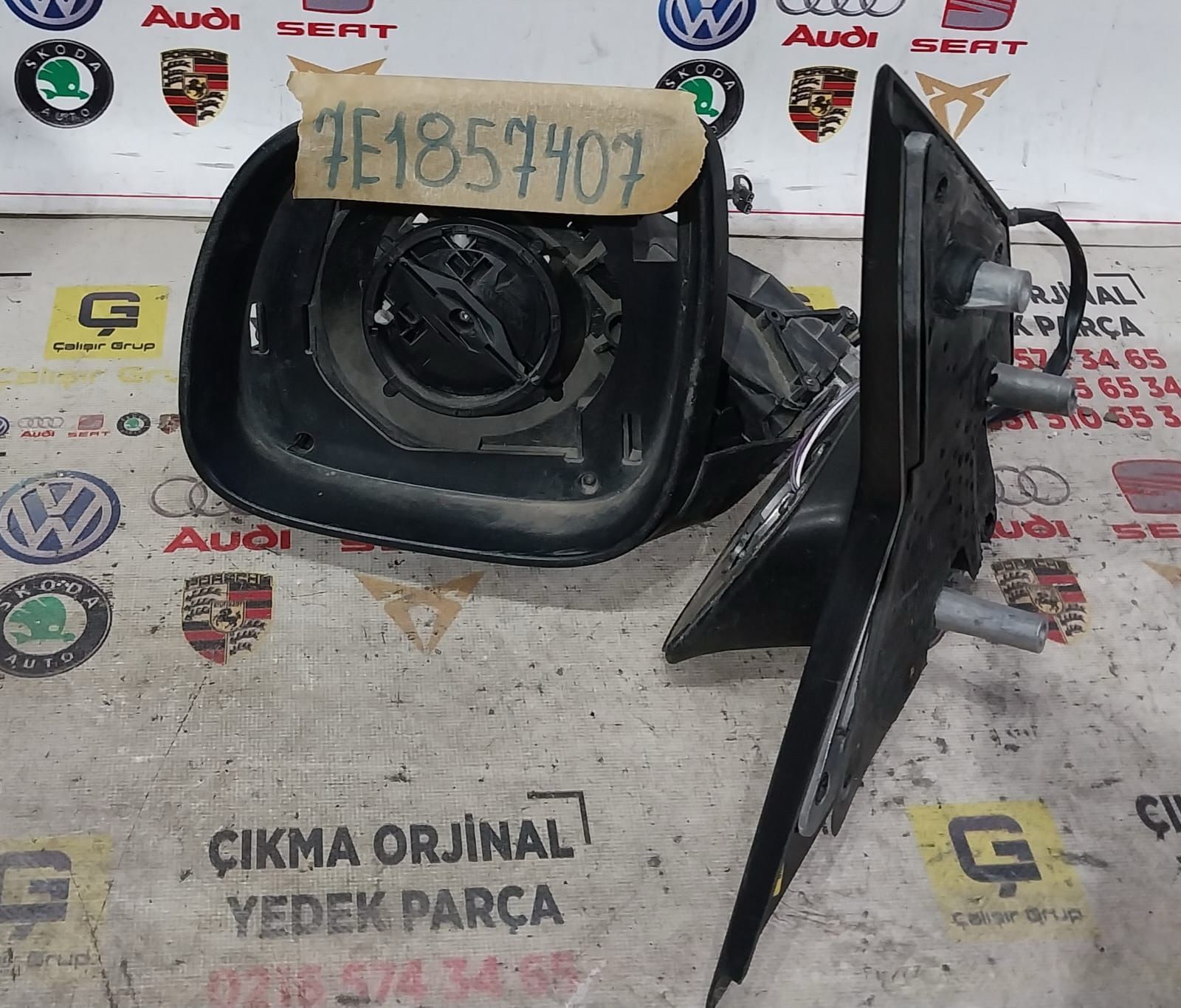 VOLKSWAGEN TRANSPORTER SOL AYNA OEM 7E1857407