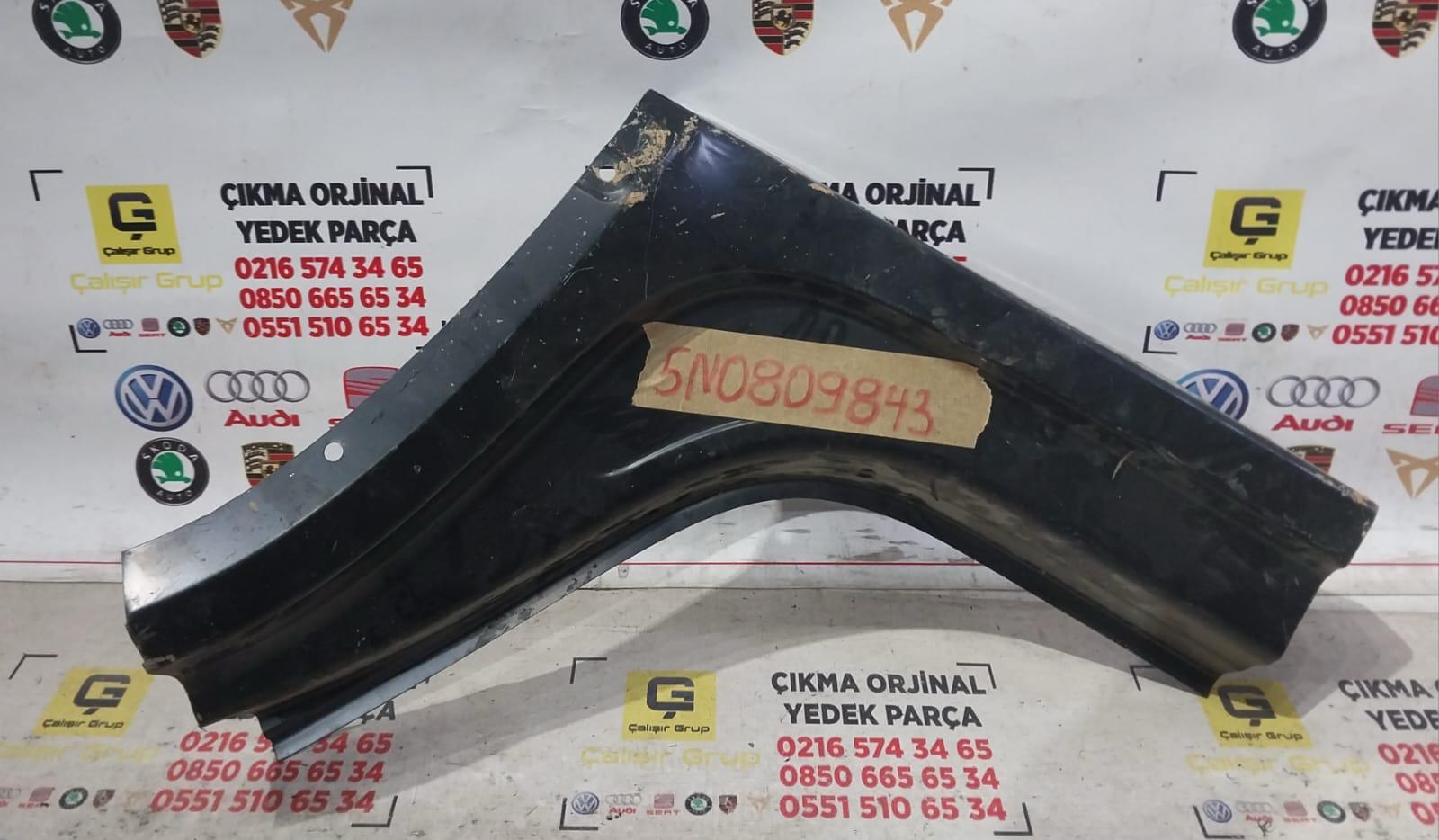 VOLKSWAGEN TİGUAN SOL ARKA FRANGART SACI OEM 5N0809843