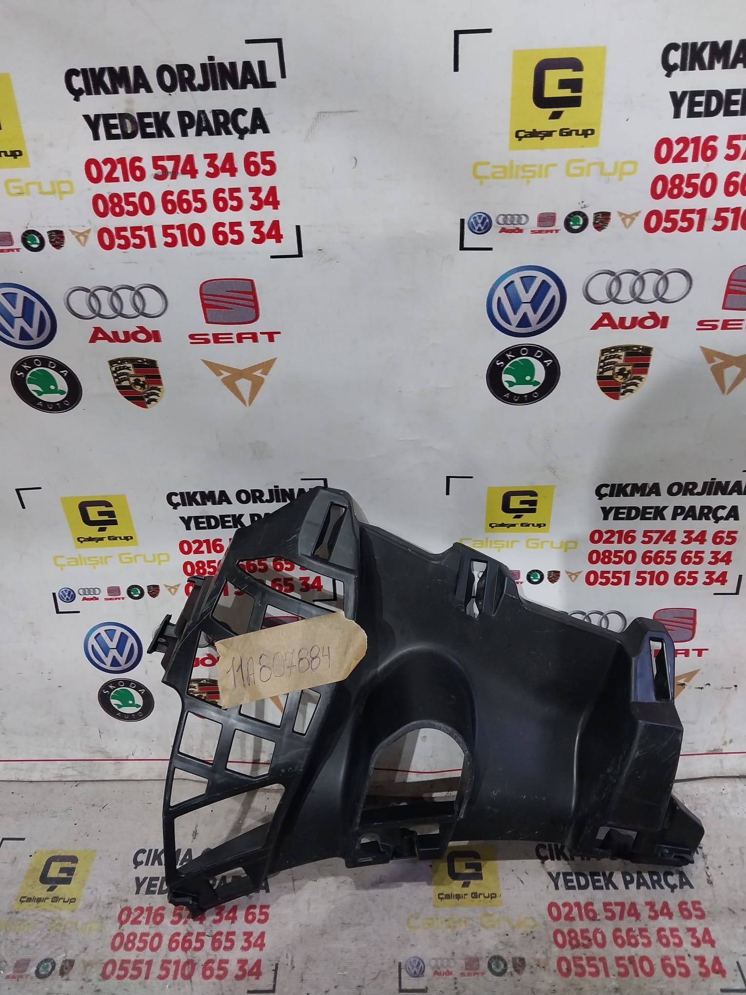 VOLKSWAGEN İD4 ÖN TAMPON SAĞ BRAKET OEM 11A807884