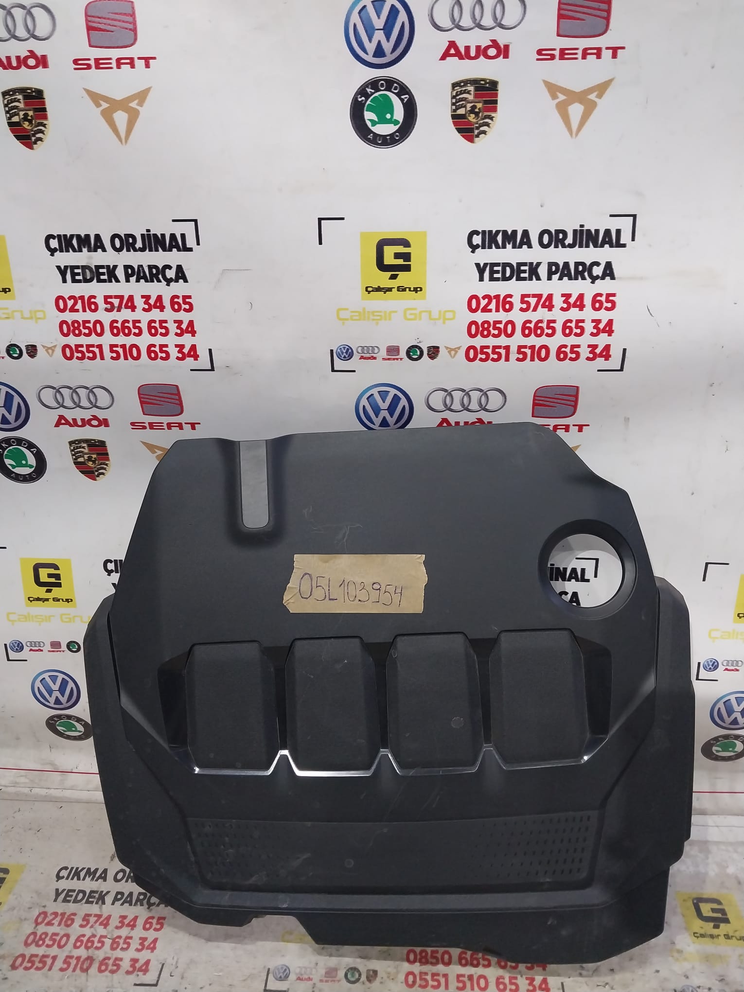 AUDİ MOTOR ÜST KAPAĞI OEM 05L103954 ÇIKMA SÖKME YEDEK PARÇA