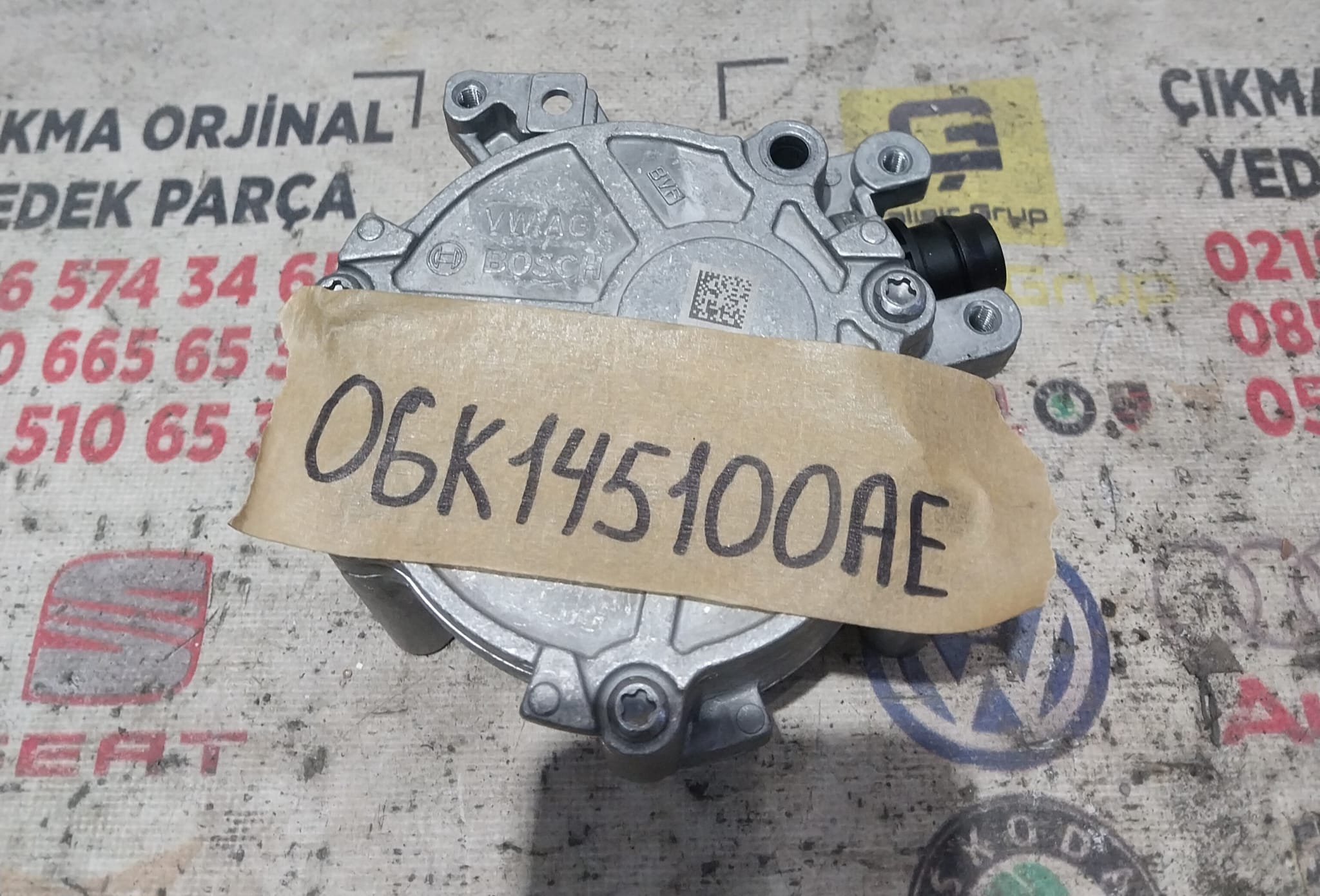 AUDİ 2.0 TFSİ VAKUM POMPASI OEM 06K145100AE