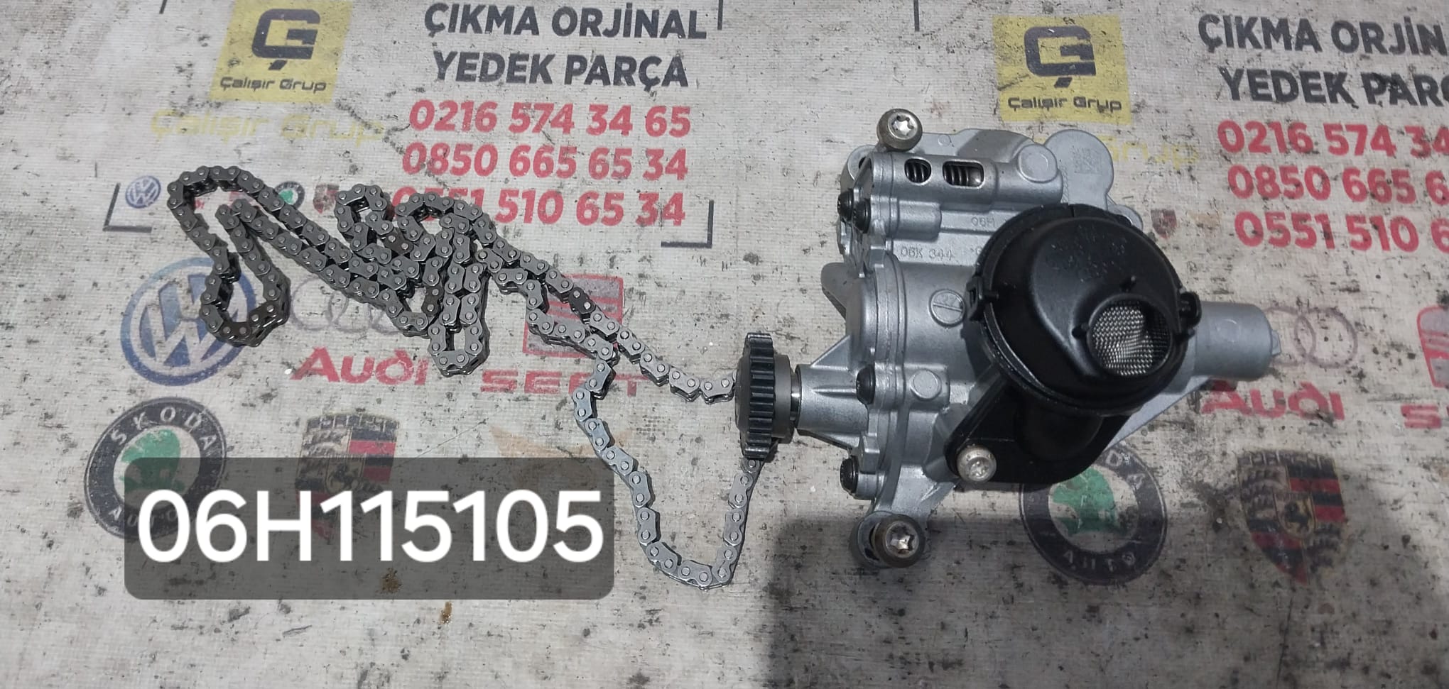 SEAT 1.8 TSİ 2.0 TFSİ YAĞ POMPASI OEM 06H115105