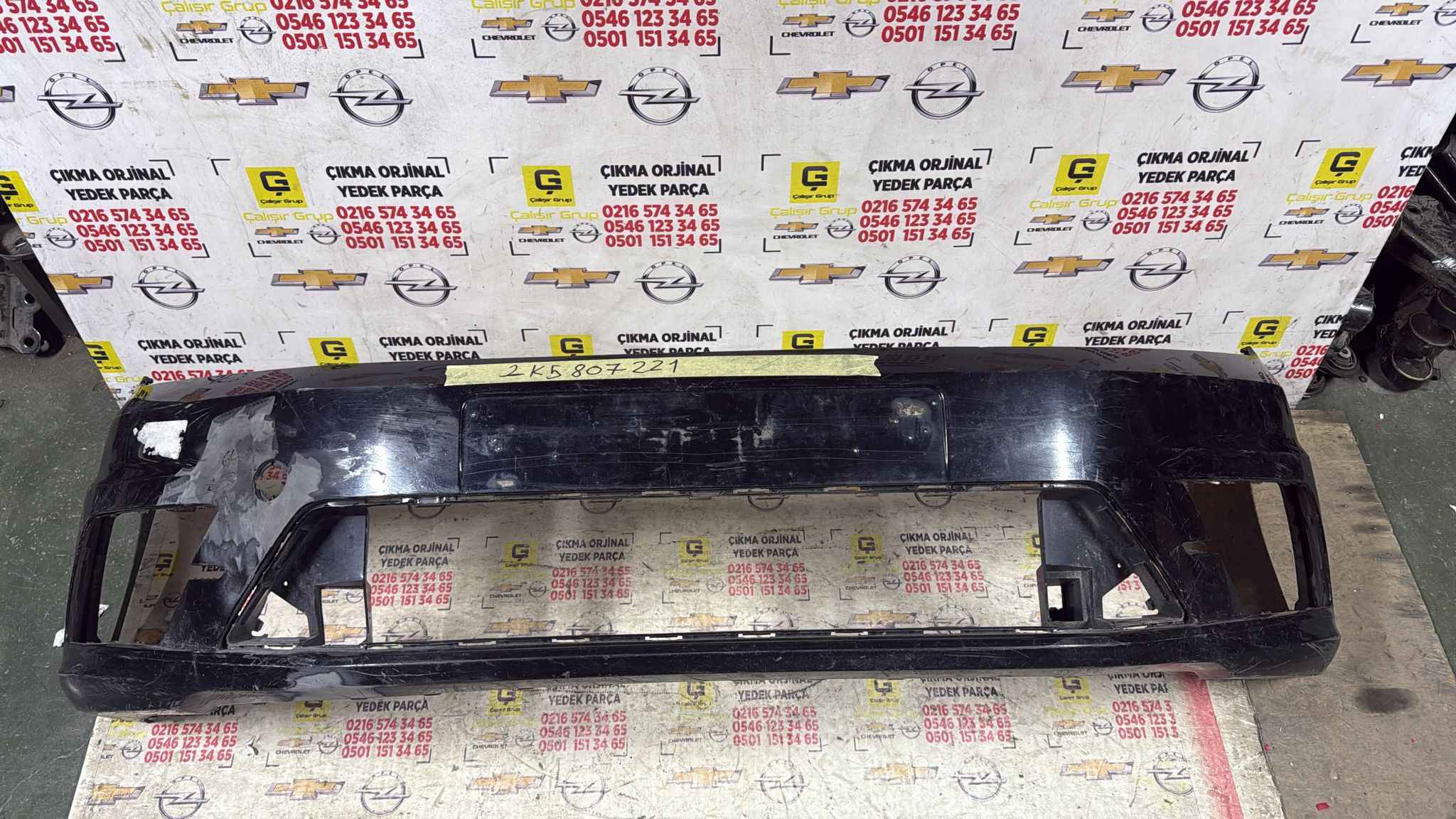 VOLKSWAGEN CADDY 2015-2020 ÖN TAMPON OEM 2K5807221