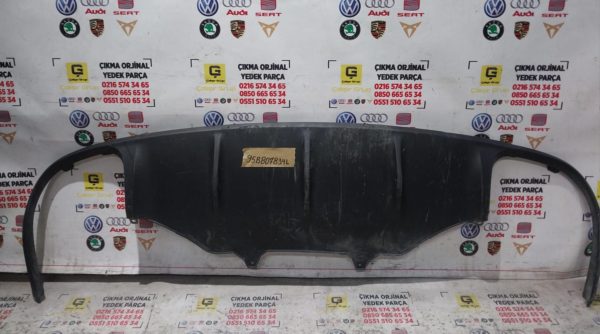PORSCHE MACAN ARKA TAMPON SPOİLERİ OEM 95B807834B