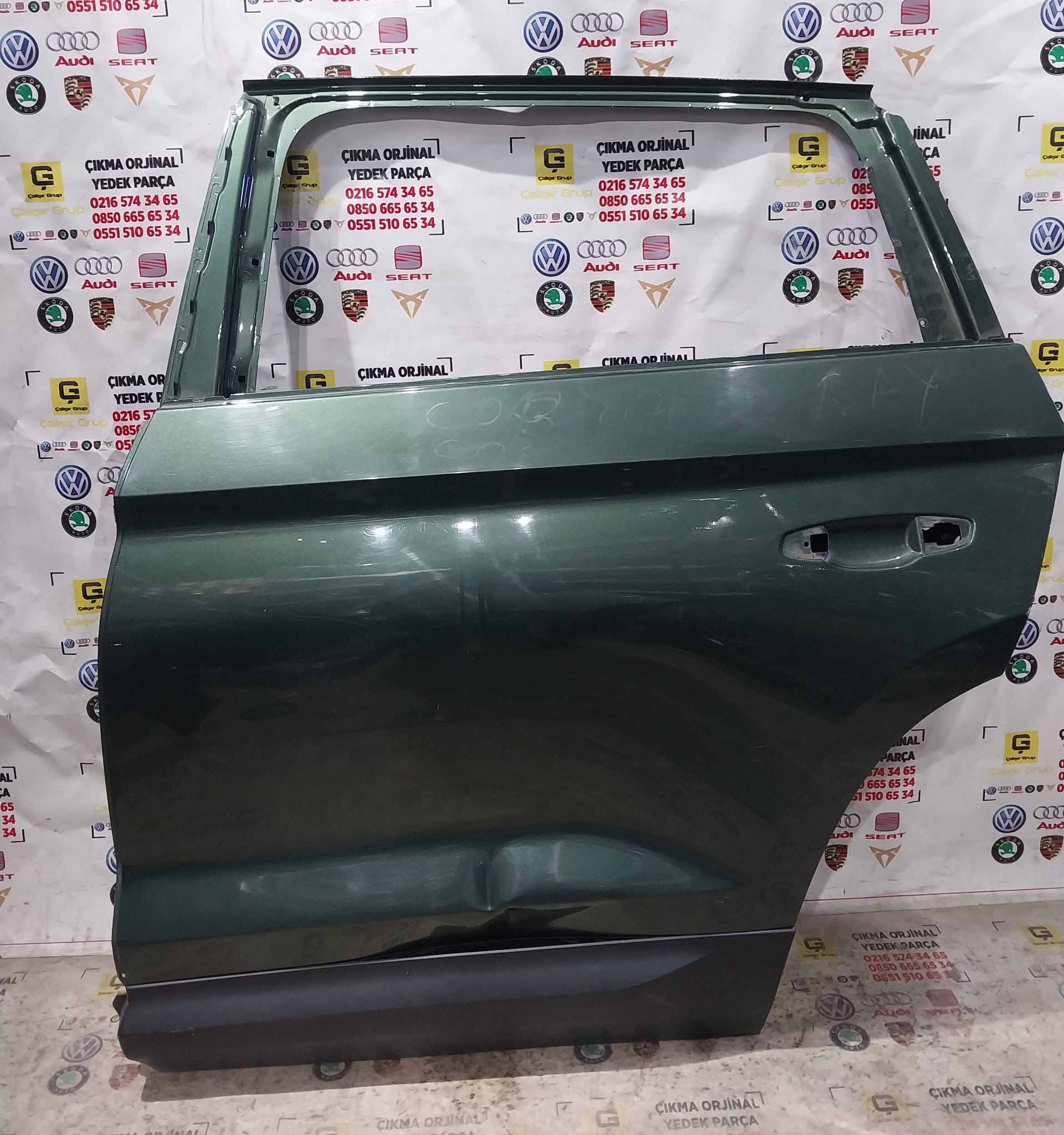 SKODA KODİAQ SOL ARKA KAPI ÇIKMA SÖKME YEDEK PARÇA