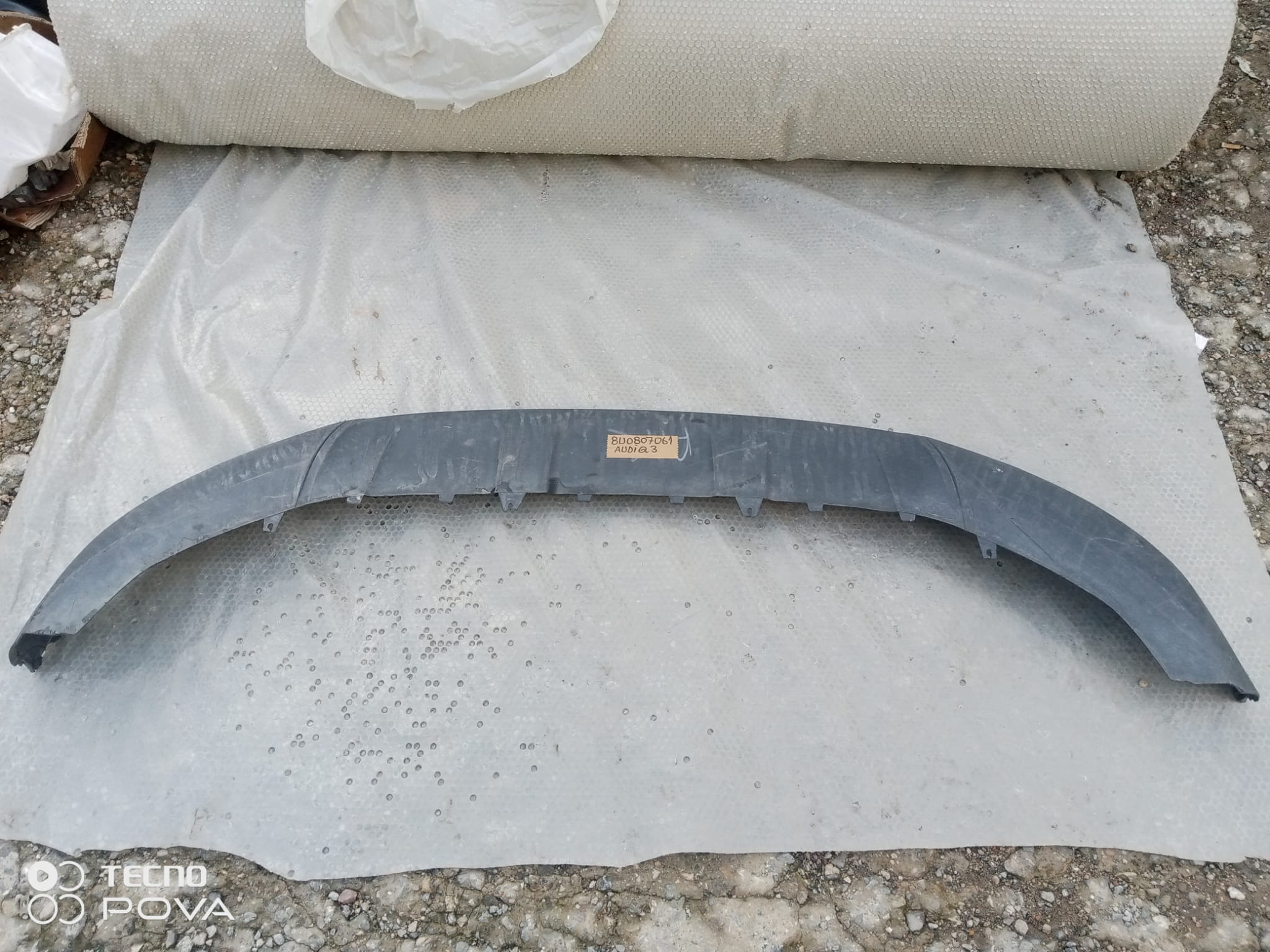 AUDİ Q3 ÖN TAMPON ALT SPOYLER KARLIK 2012-2014 OEM 8U0807061