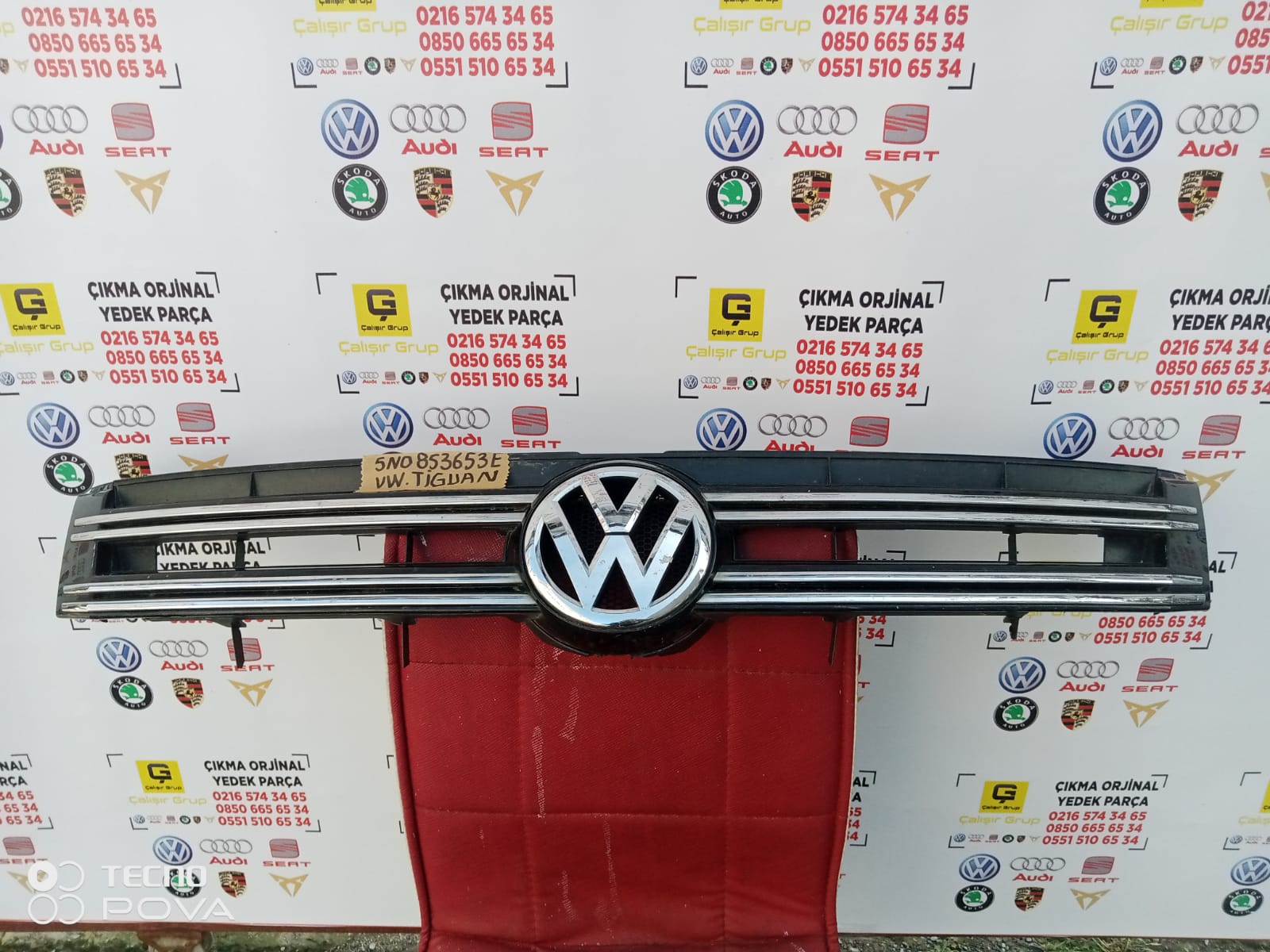 VOLKSWAGEN TİGUAN ÖN PANJUR 2013-2017 OEM 5N0853653E