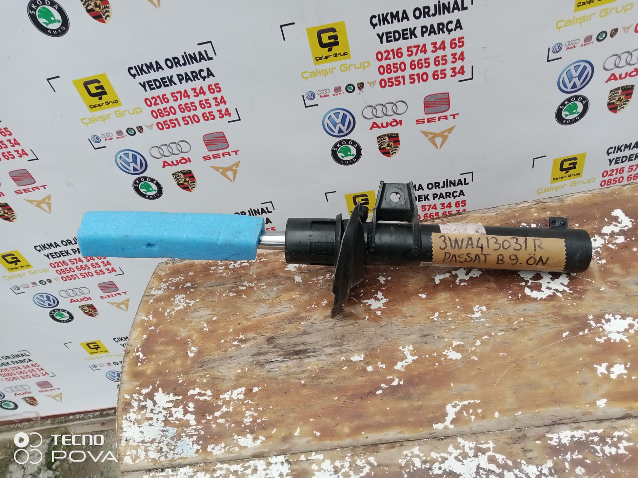 VOLKSWAGEN PASSAT B9 2024- ÖN AMORTİSÖR OEM 3wa413031r
