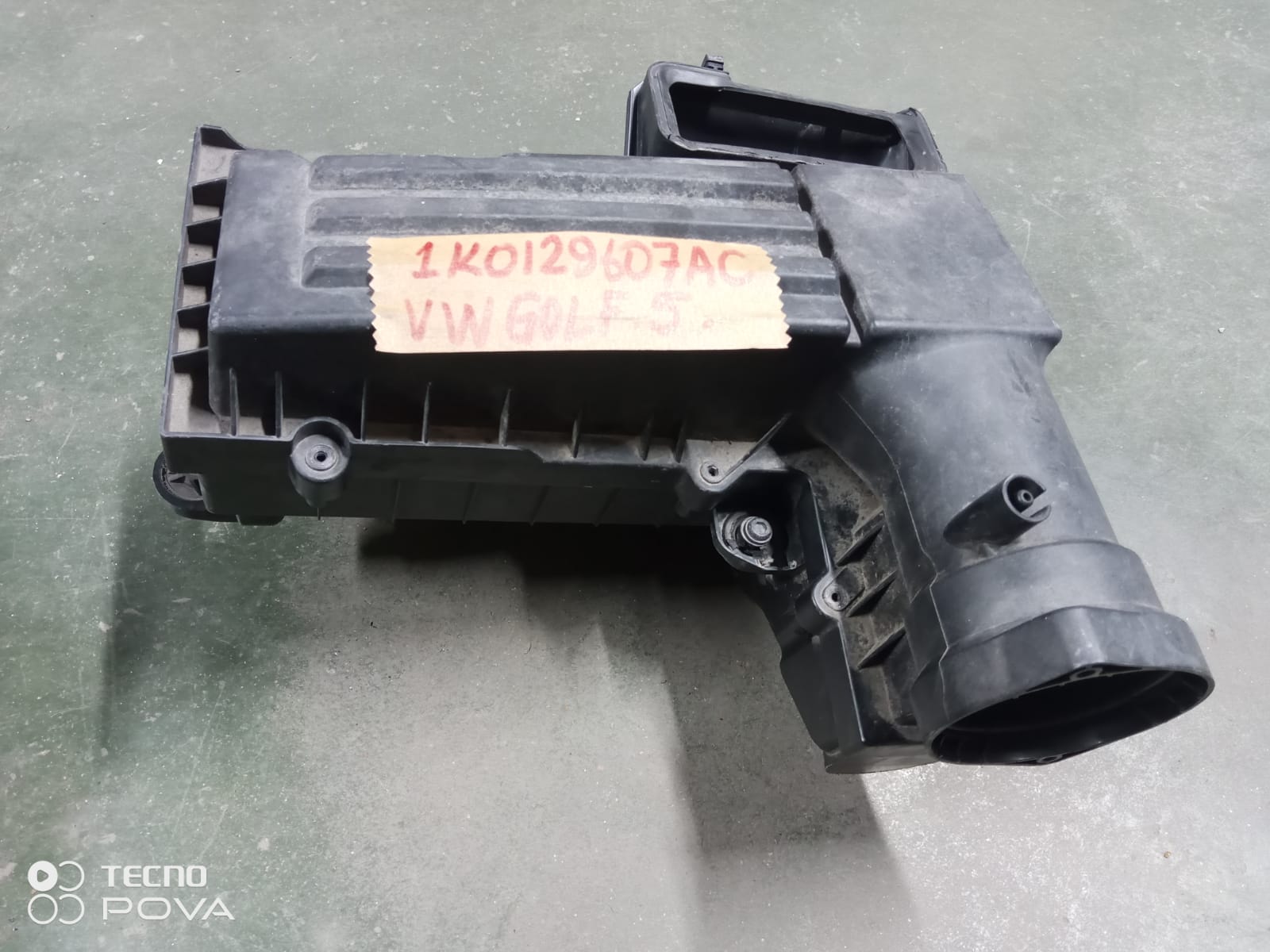VOLKSWAGEN GOLF 5 JETTA 1.4 TSİ HAVA FİLTRE KUTUSU OEM1k0129607ac
