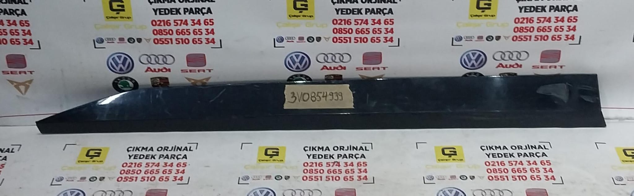 SKODA SUPERB 2015-2023 SOL ÖN KAPI BANDI OEM 3V0865939