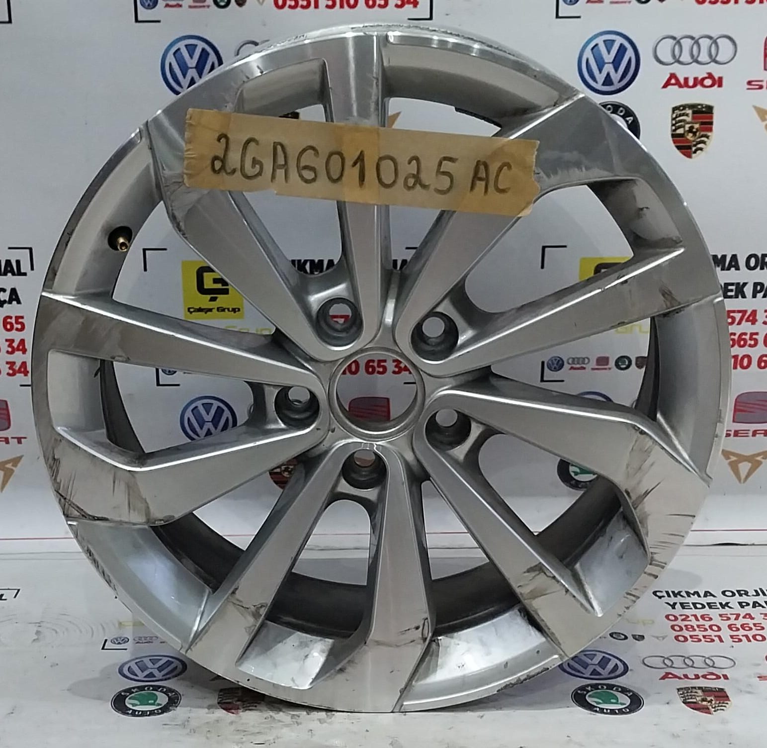 VOLKSWAGEN T-ROC ORJİNAL ÇIKMA JANT OEM 2GA601025