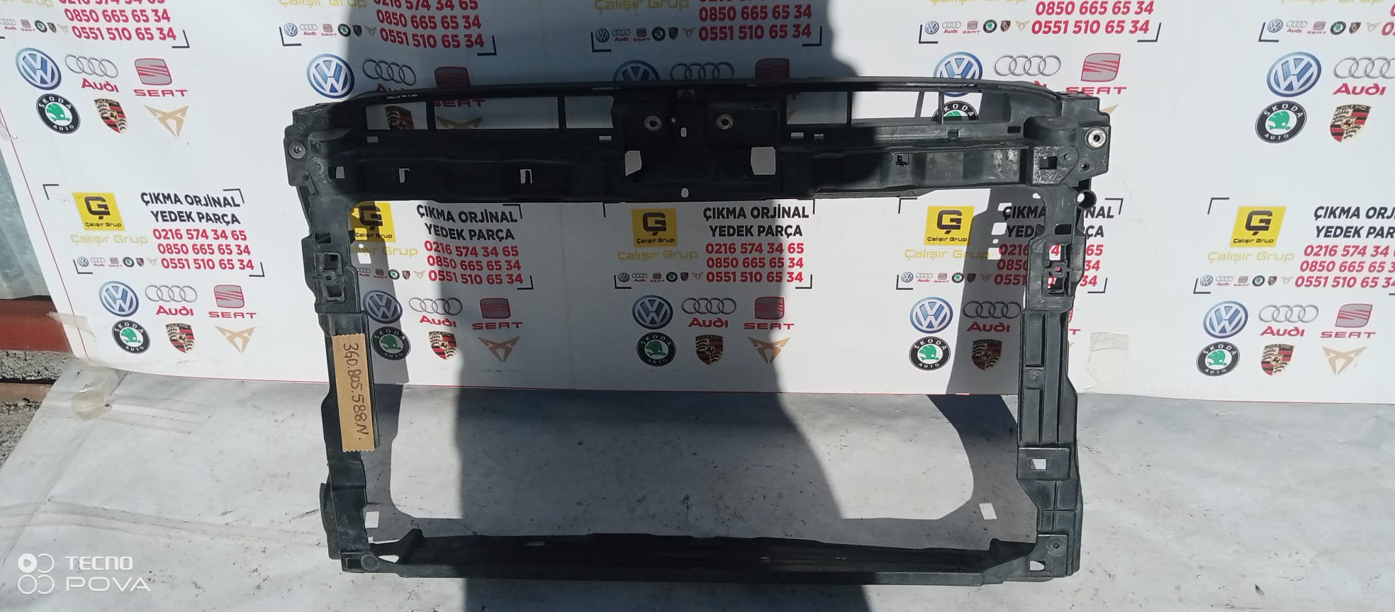 VOLKSWAGEN PASSAT B8 ÖN PANEL OEM 3G805588