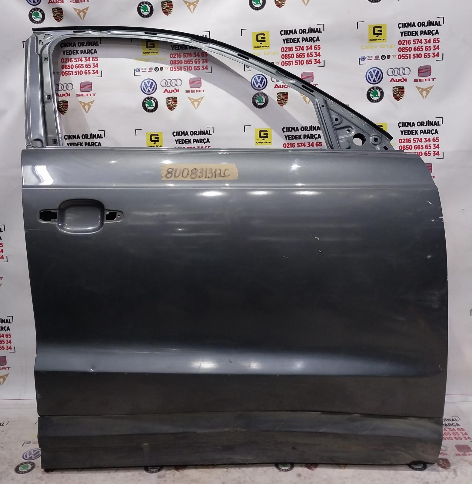 AUDİ Q3 SAĞ ÖN KAPI OEM 8U0831312ÇIKMA SÖKME YEDEK PARÇA