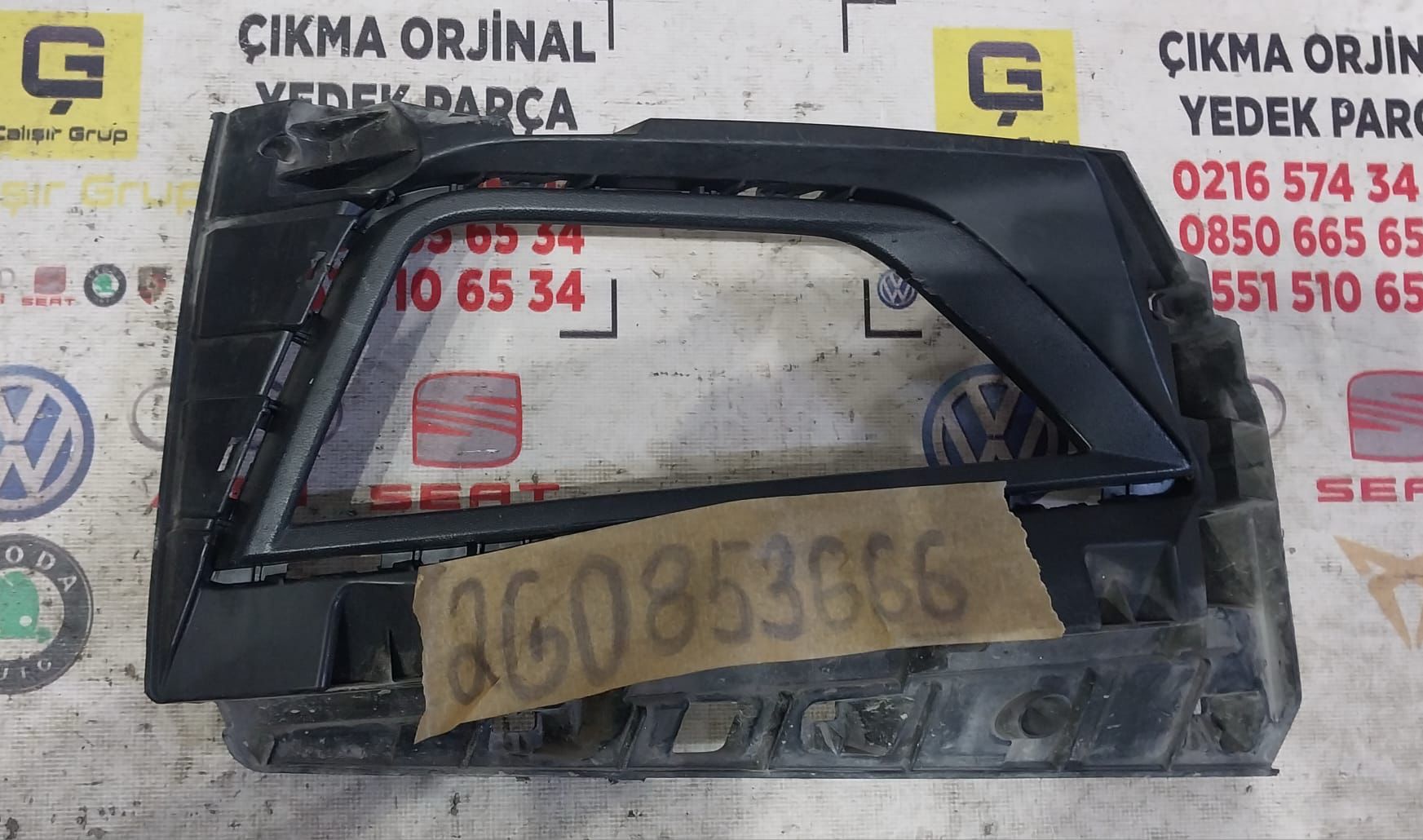 VOLKSWAGEN POLO 2019-2023 SİS BRAKETİ OEM 2G0853666