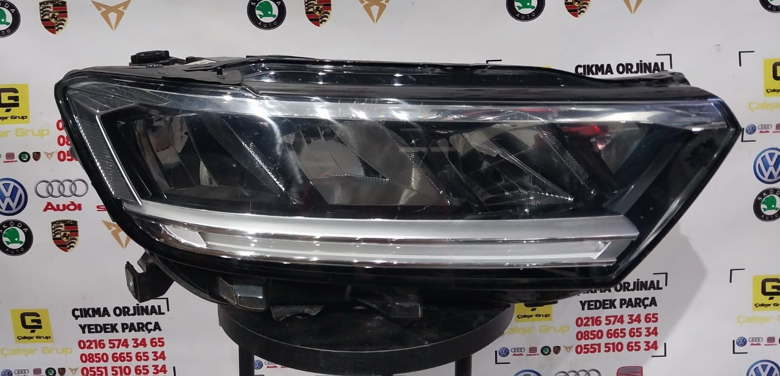 VOLKSWAGEN T-ROC 2021-2024 SAĞ LED FAR ÇIKMA SÖKME YEDEK PARÇA