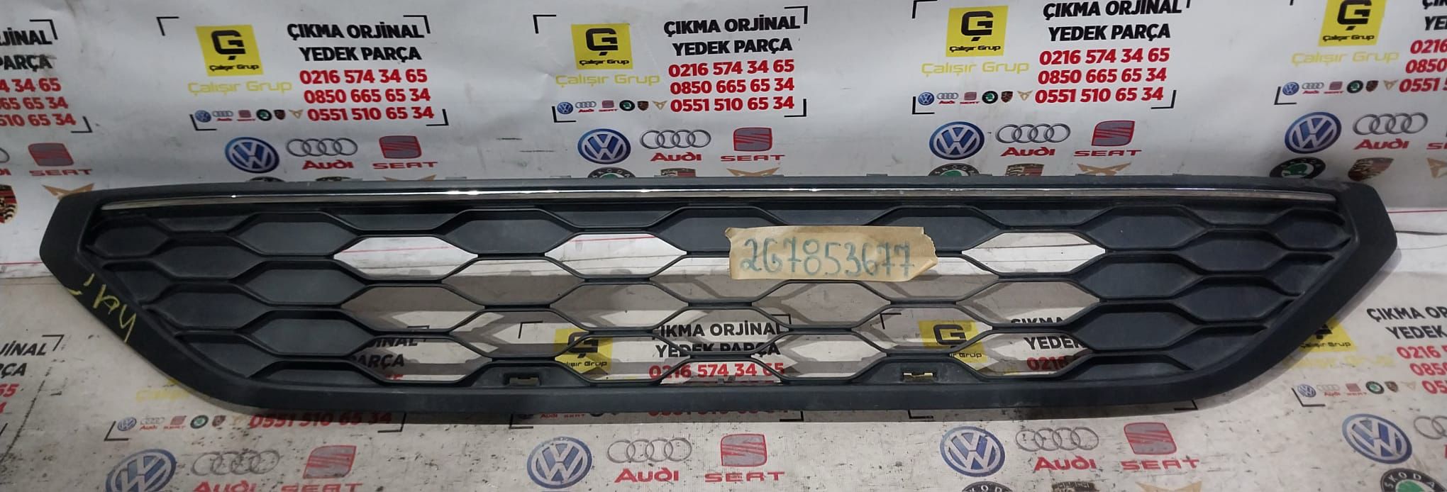 VOLKSWAGEN TAİGO ÖN TAMPON ORTA IZGARA OEM 2G7853677