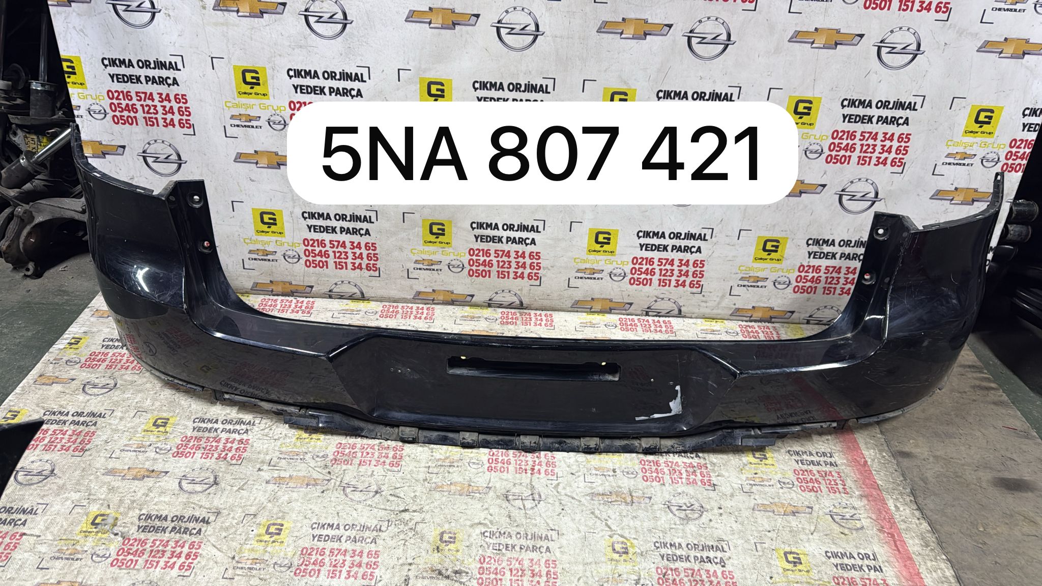 VOLKSWAGEN TİGUAN 2017-2021 ARKA TAMPON OEM 5NA807421