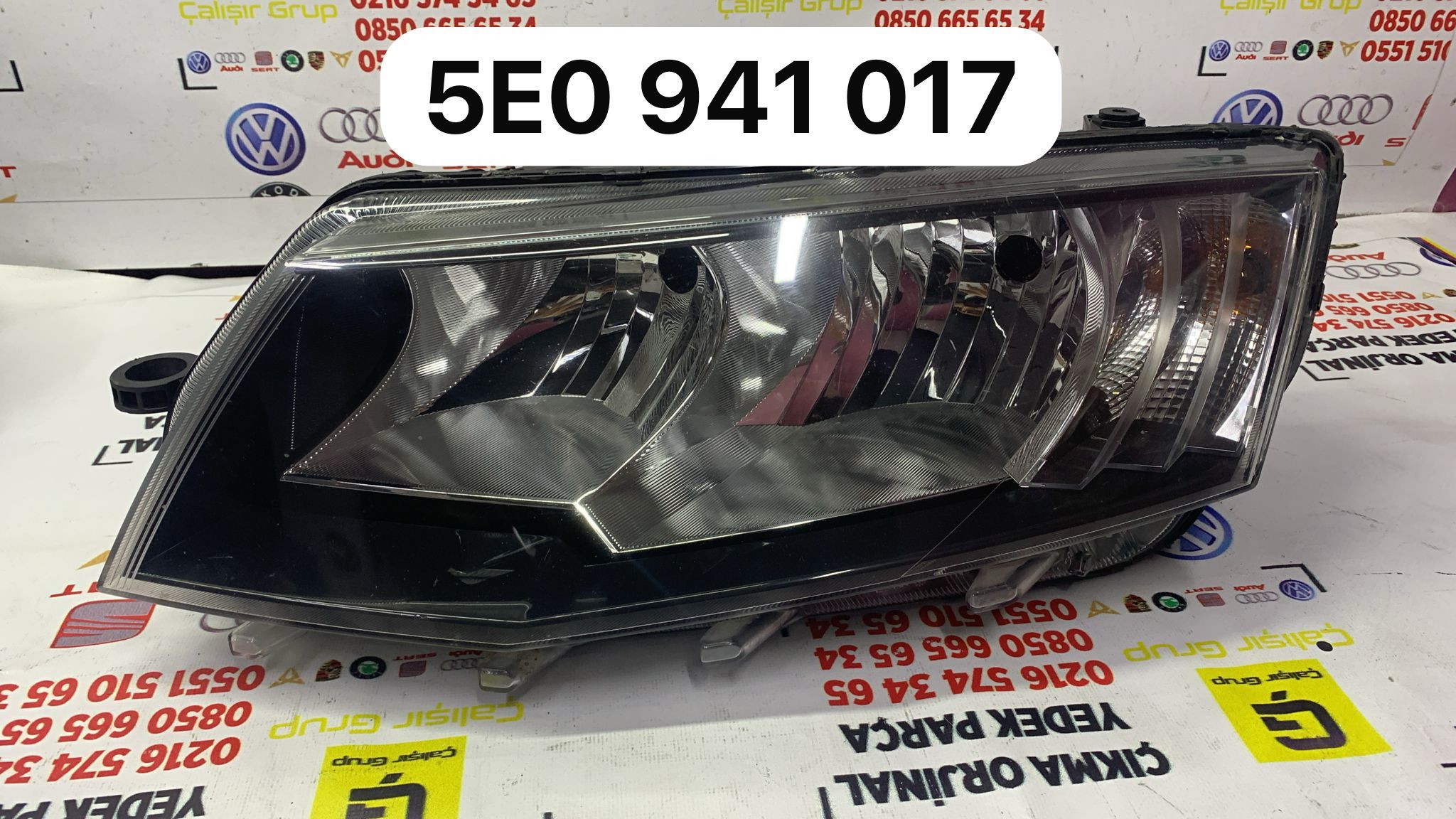 SKODA OCTAVİA 2013-2016 SOL FAR 5E1941017