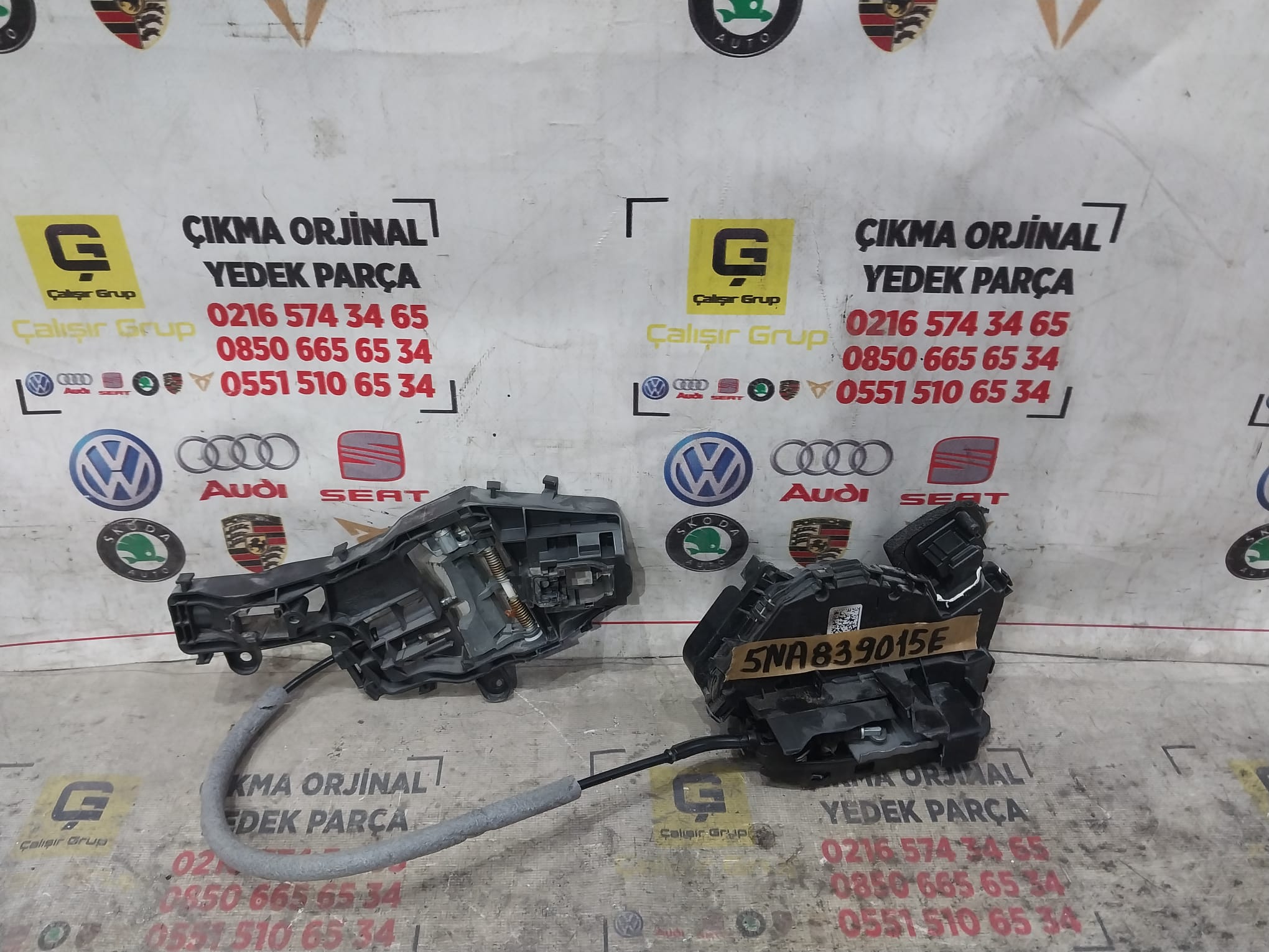 VOLKSAWAGEN PASSAT SOL ARKA KAPI KİLİDİ 5NA839015E