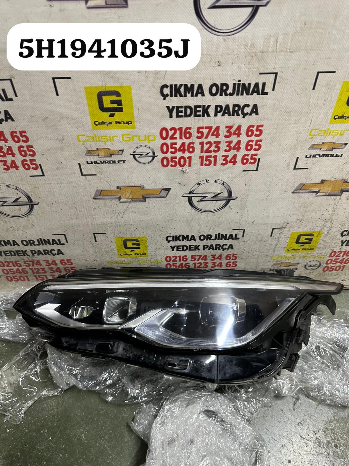 VOLKSWAGEN GOLF 8 SOL MERCEKLİ FAR 5H1941035