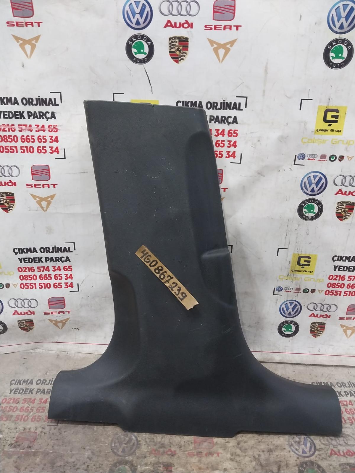 AUDİ A6 SOL İÇ DİREK KAPLAMASI OEM 4G0867239